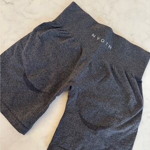 NVGTN Gray Seamless Shorts